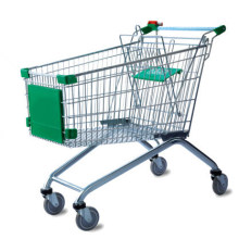 Carrito de compras de supermercado de estilo europeo